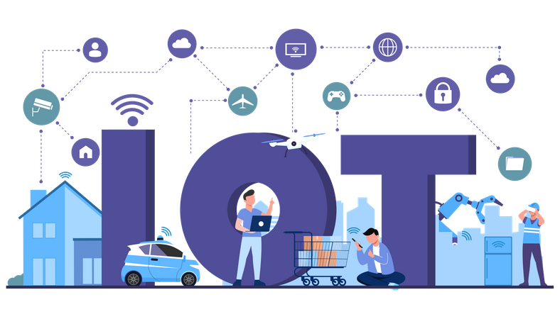 IoT Solutions Development Icon
